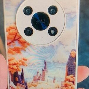 Case-Mate Castle Design Phone Case - Orange and Purple